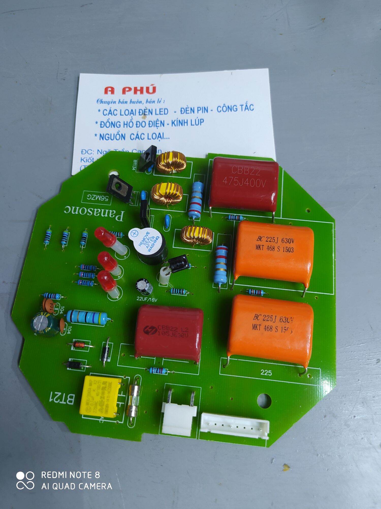 Bộ mạch quạt trần Pana sonic 4 cánh