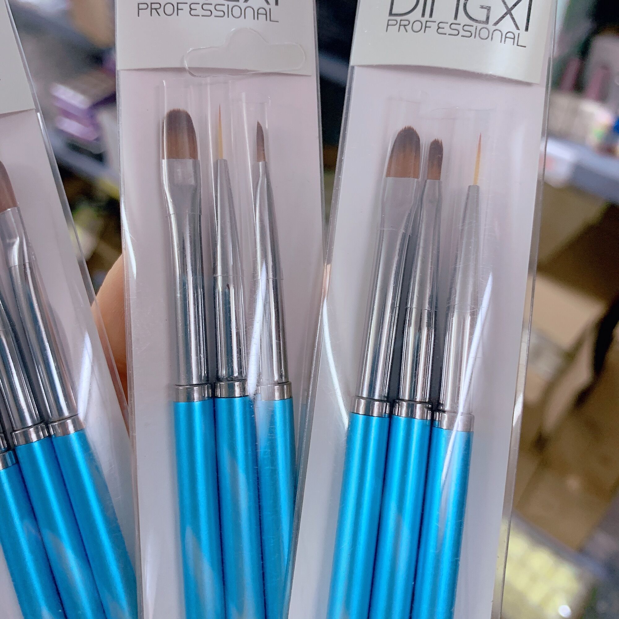 Bộ cọ dingxi 3 cây, bộ cọ Dingxi, cọ vẽ dingxi