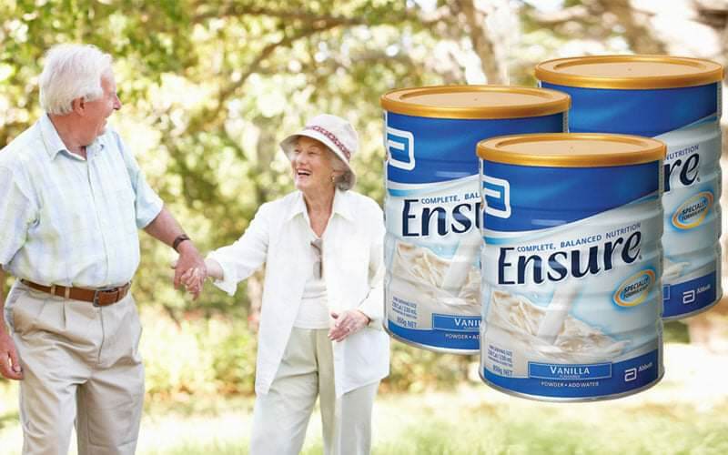Mẫu mới Sữa Bột Ensure 850gr hàng Úc