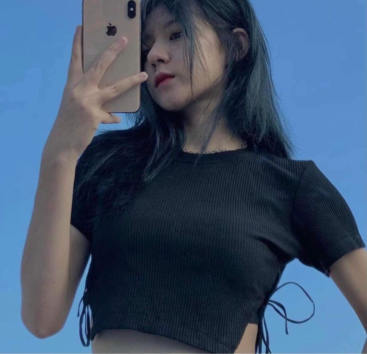 Áo kiểu xẻ tà 2 bên 7G