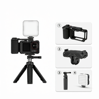 JJC | Bộ Tay Cầm Chụp Hình Đường Phố Action 5 Pro Gắn Phụ Kiện Từ