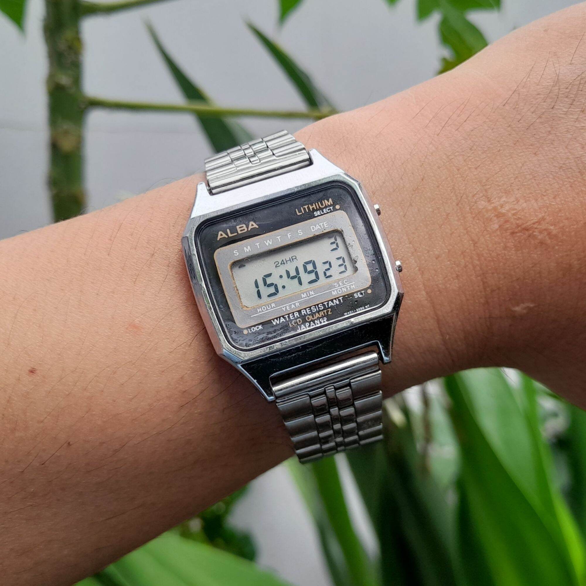 Đồng hồ Nam Nữ ALBA điện tử Vintage