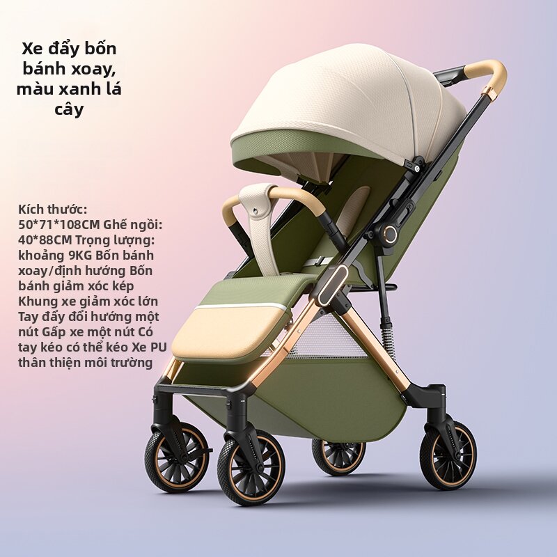 Reversible Lightweight Stroller Baby Carriage - 6