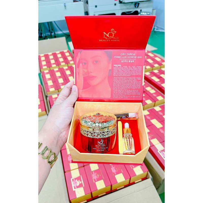 Cấy trắng lụa collagen hoàng gia