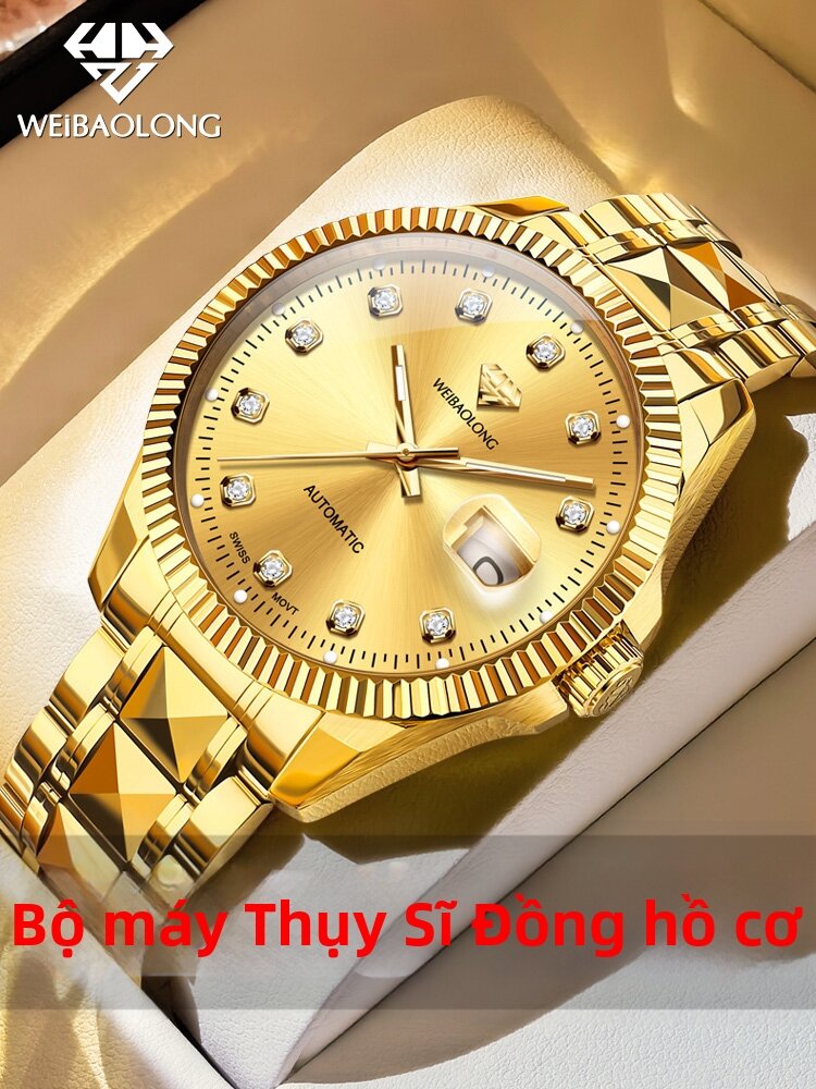 Taxau | Diamond Swiss Movement Men's Watch Giá 44,047,000 Đồng*Miễn phí vận chuyển