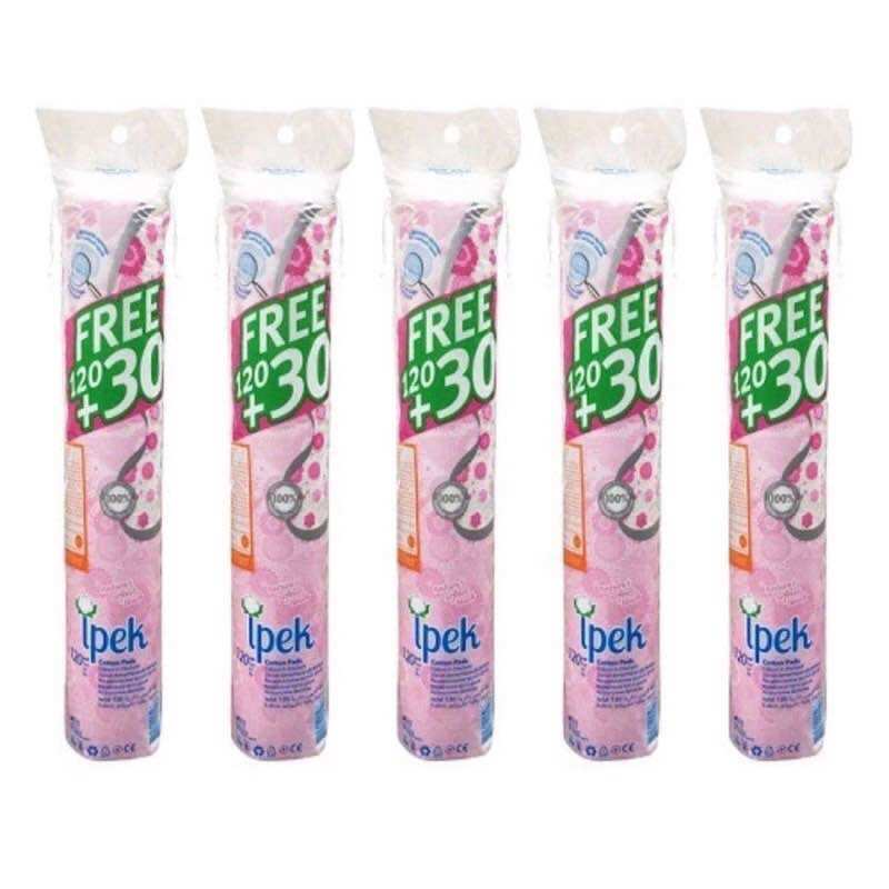 Bông tẩy trang ipek 150 miếng cotton pads