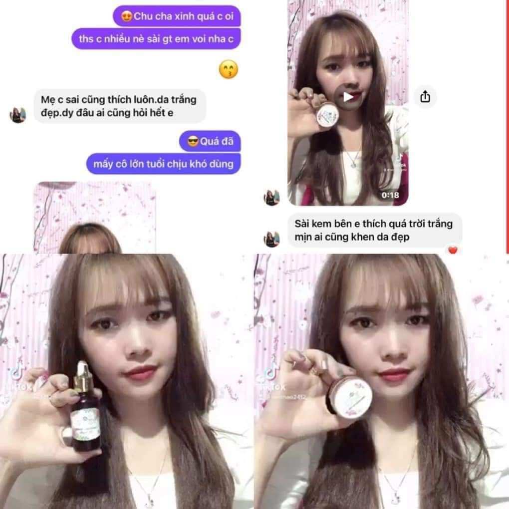 Kem face tổ yến B&B