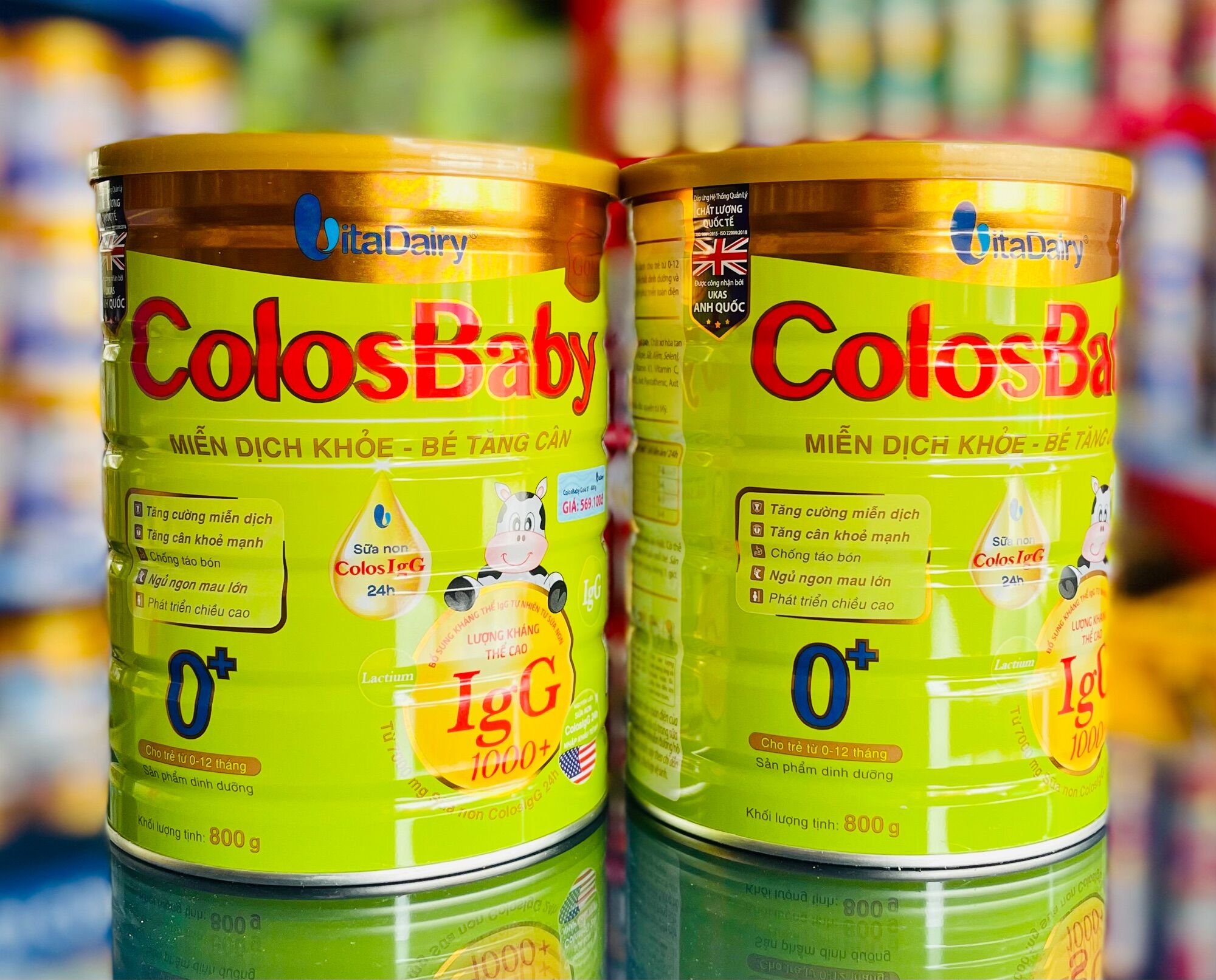 Sữa bột COLOSBABY GOLD 0+ 800G