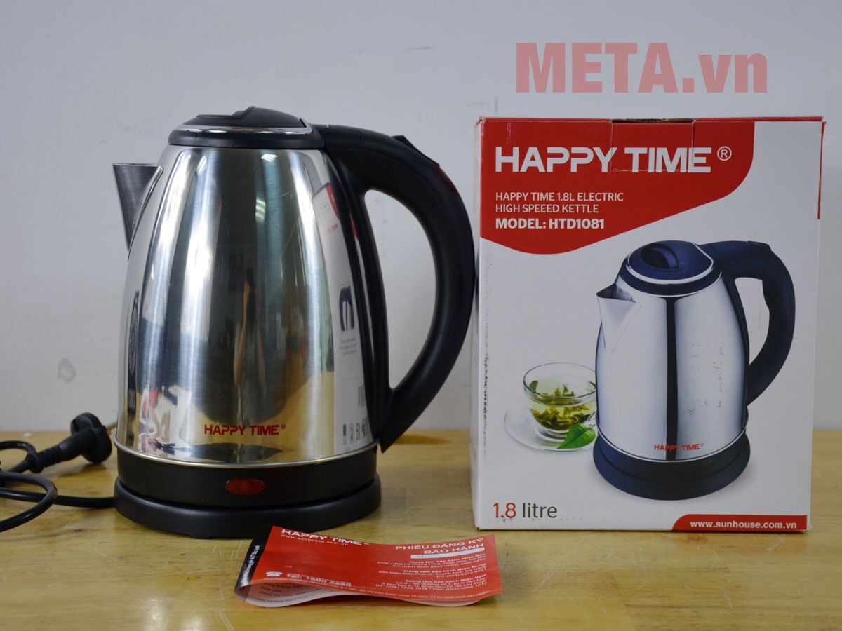 [HCM]ẤM ĐUN SIÊU TỐC HAPPY TIME 18 Lít (HKM sữa Vitadairy)