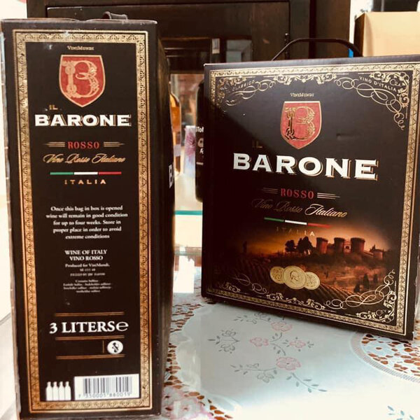 Vang Bịch Ý Il Barone 3L - Vị Ngọt