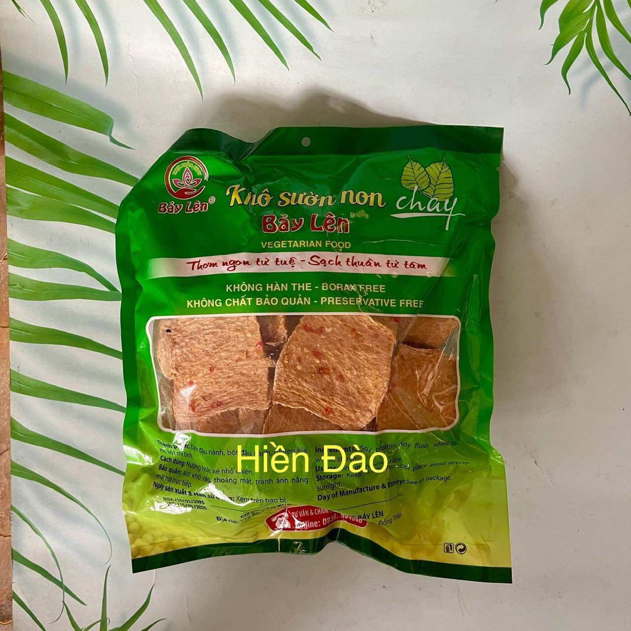 Khô Sườn Non Chay Bảy Lên 500 gr