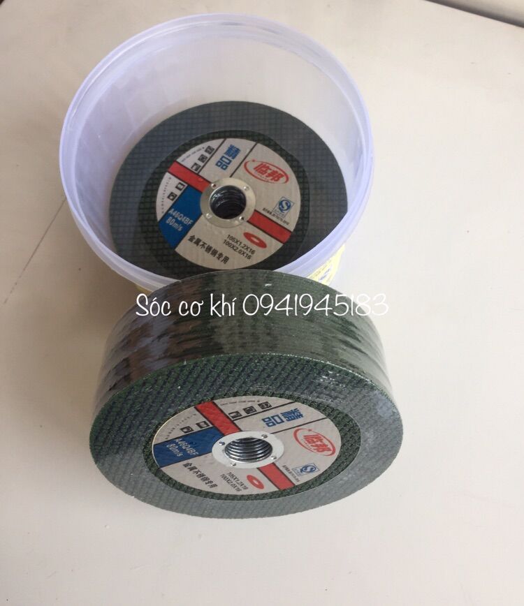 Hộp đá cắt sắt 50 viên phi 100