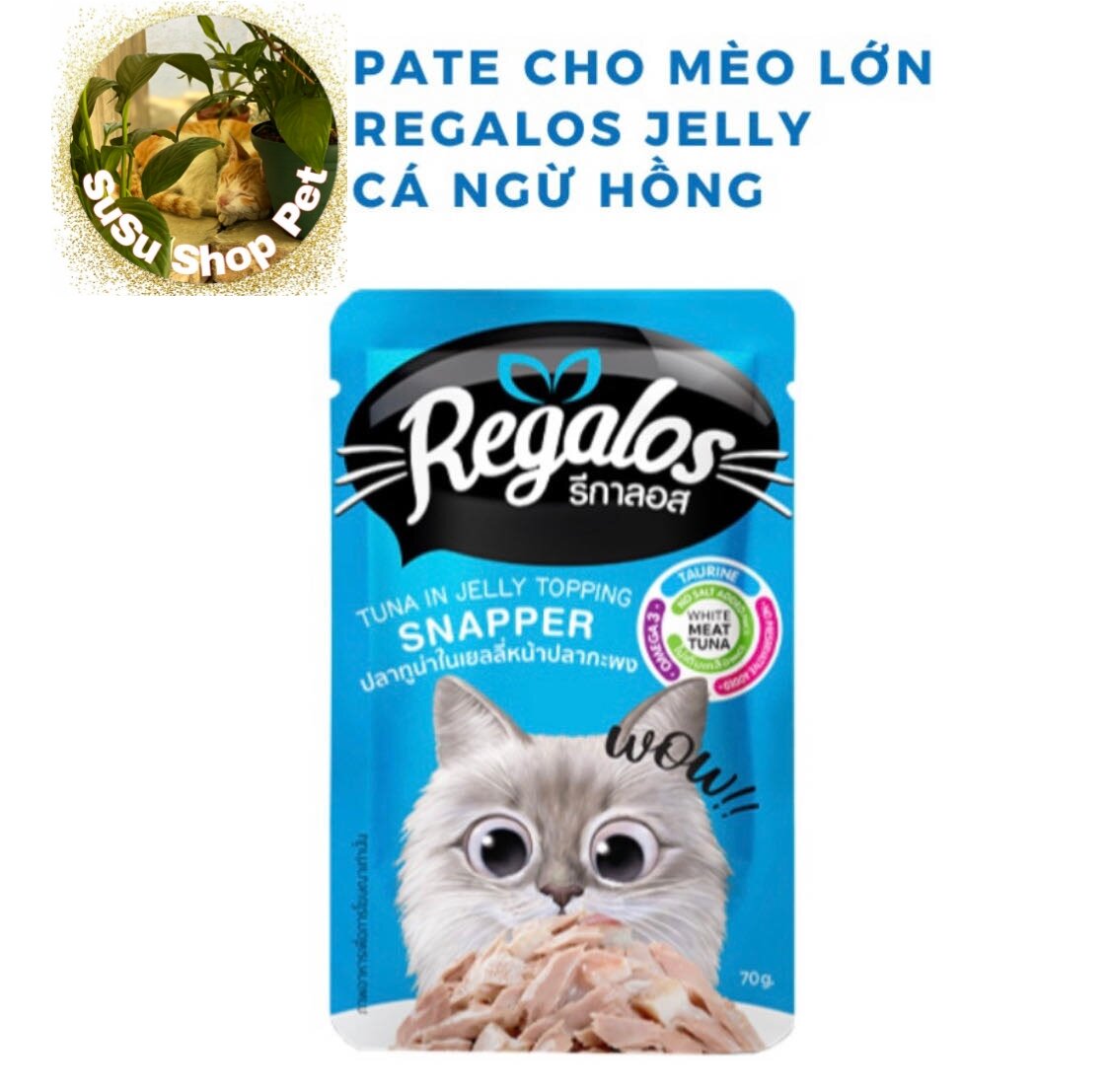 PATE REGALOS - GÓI 70GR [Combo 10 gói]