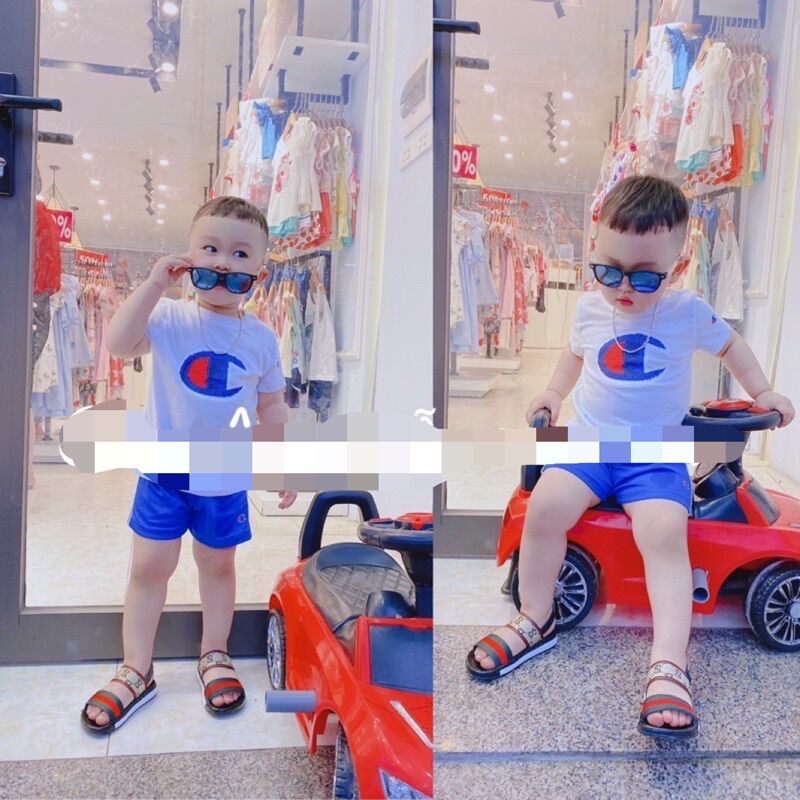Set bộ Champion xuất dư xịn cho bé trai