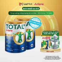 [Voucher giảm đến 16%][FREESHIP 0Đ TOÀN QUỐC] Combo 2 Sữa Bột Bổ Sung Dinh Dưỡng Anlene Total 10 Lon 800G