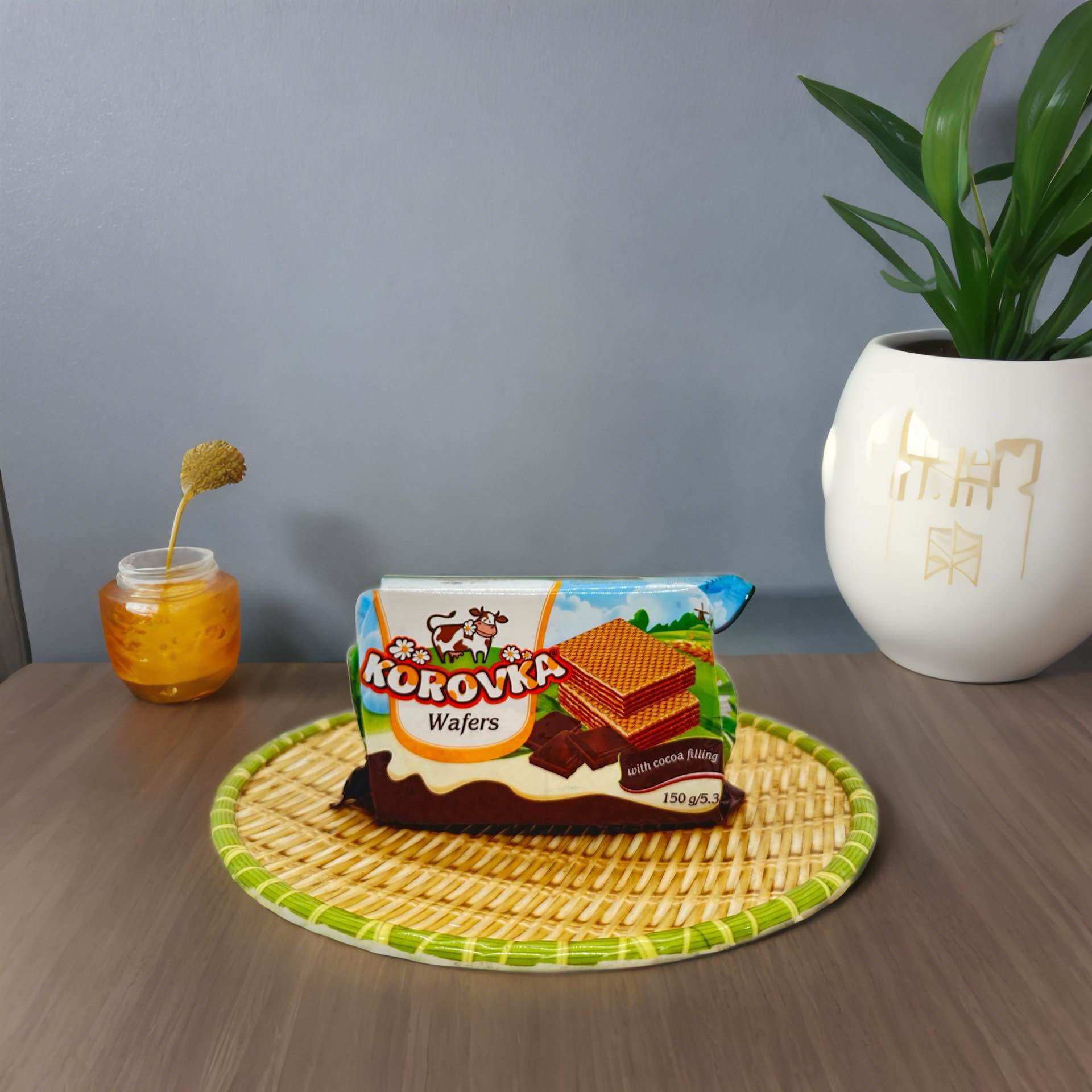 Bánh xốp giòn Nga KOP 150g vị socola