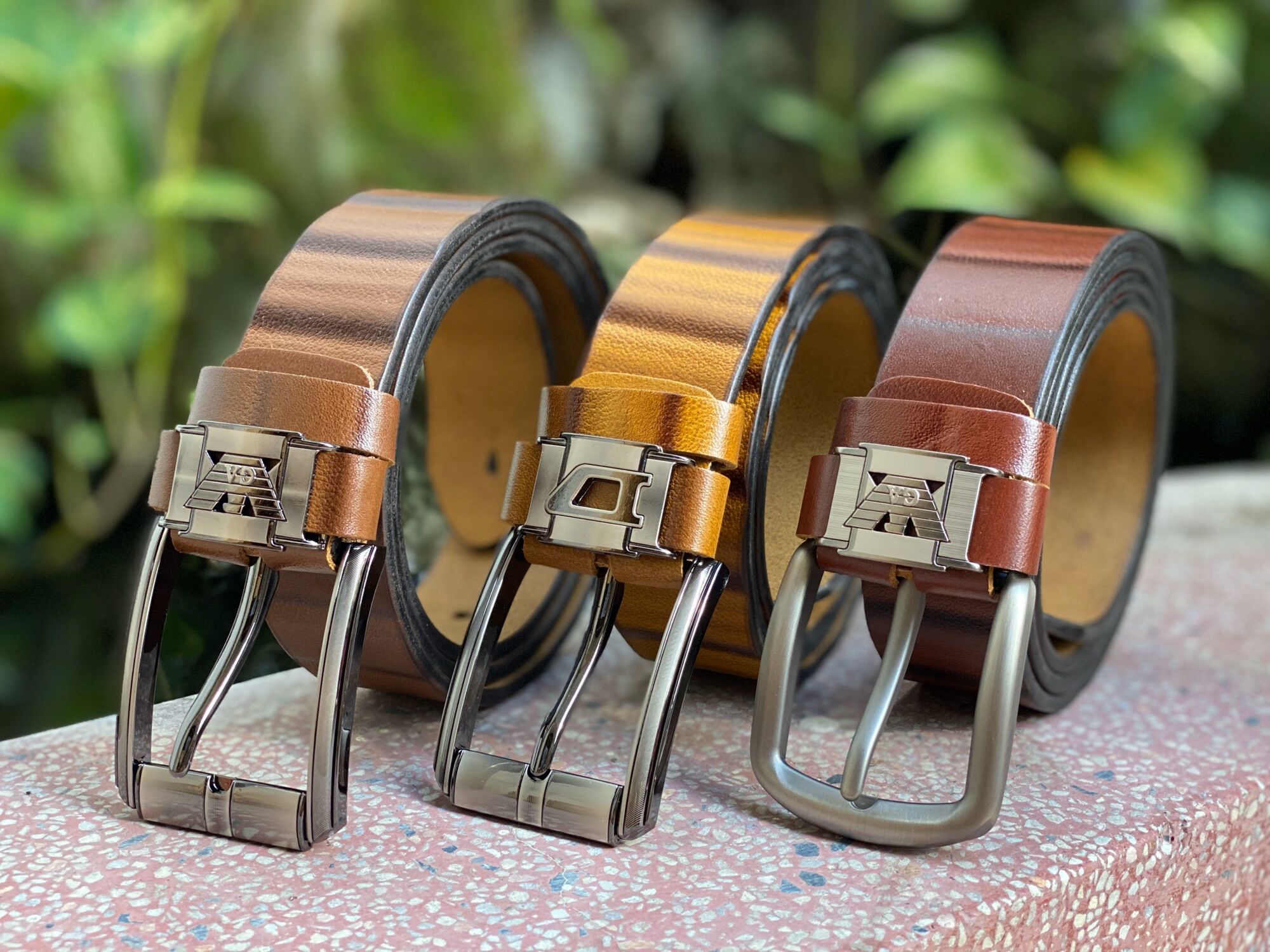 Dây da / Thắt lưng nam da bò B5 bản 4cm