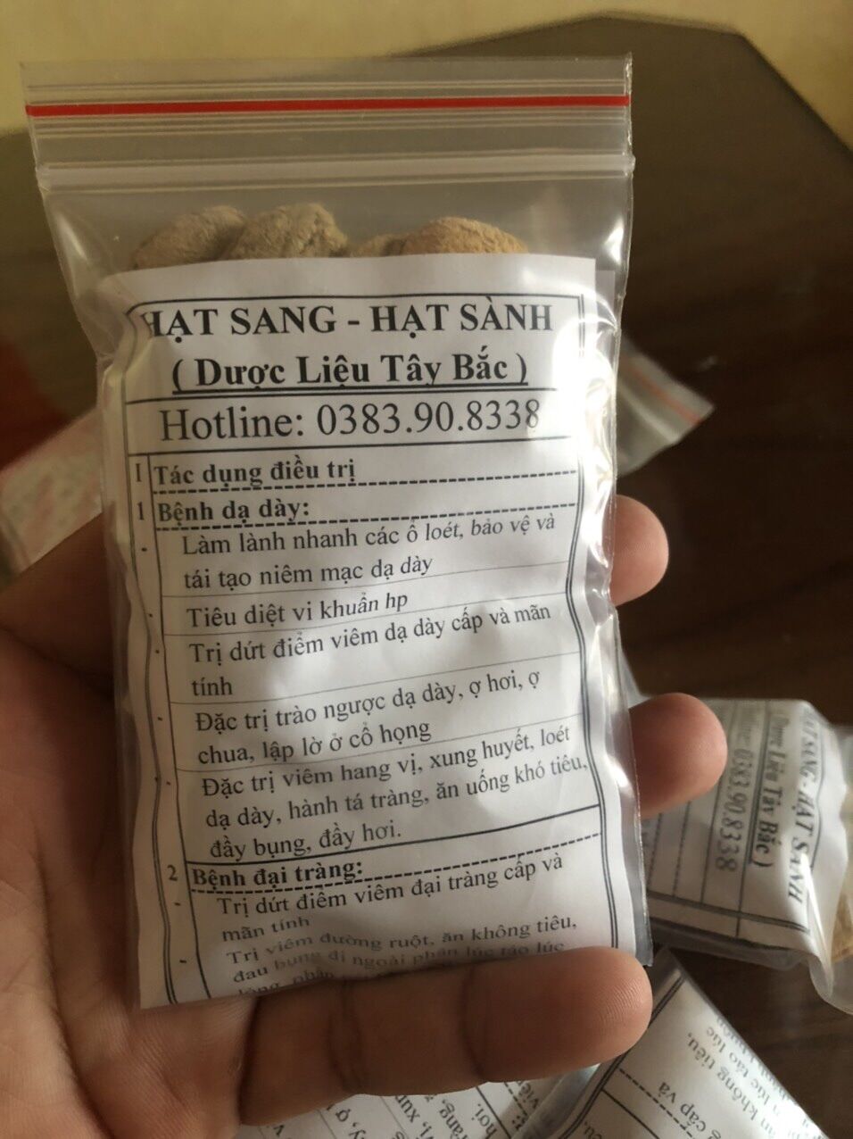 [HOT] Hạt Sang trắng ( 40 hạt) dạ dày