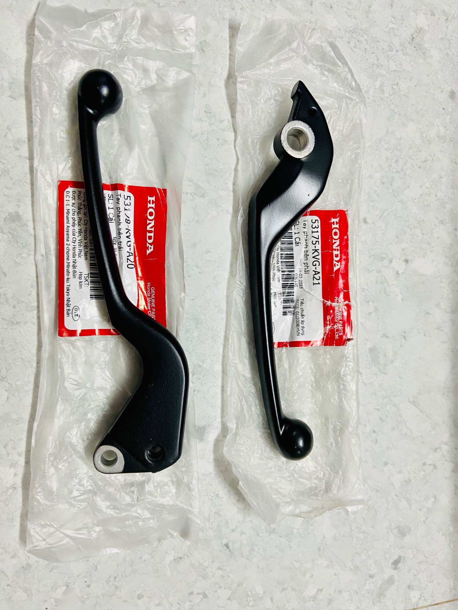 Tay thắng màu đen honda air blade ab 110 thái việt 125 2008 2009 2010 2011 2012 2013 2014 2015 vision vs 2016 2017 2018