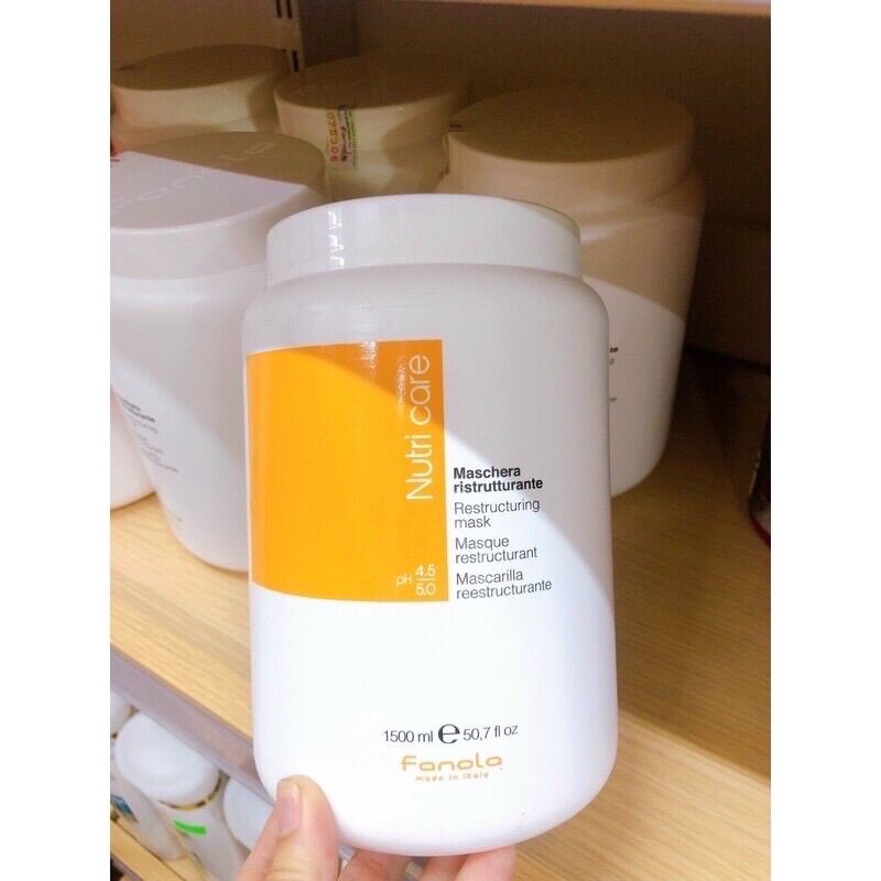 DẦU HẤP Ủ TÓC NUTRICARE FANOLA 1500ml (💯 CHUẨN HÀNG)