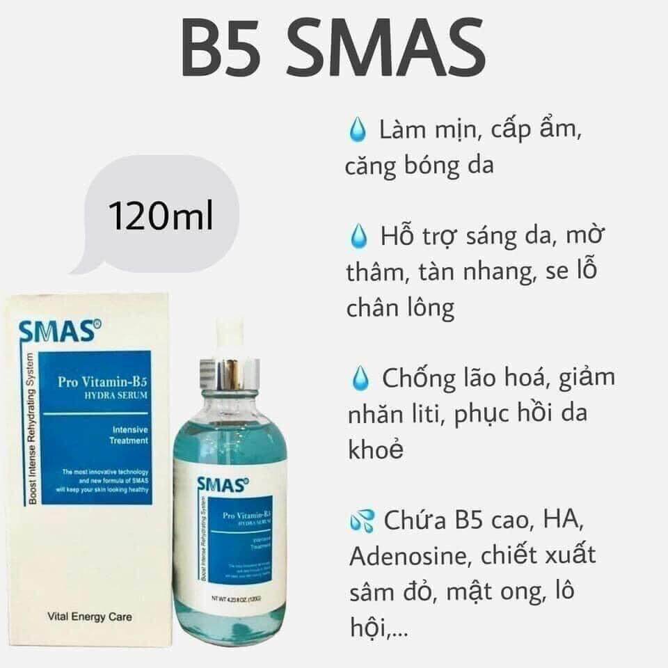 Tinh chất phục hồi và cấp ẩm Smas Vitamin B5 Hydra Serum