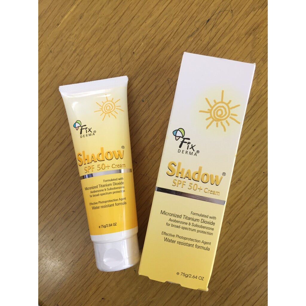 Kem Chống Nắng Dưỡng Ẩm Da Fixderma Shadow Spf 50+ Cream 75G