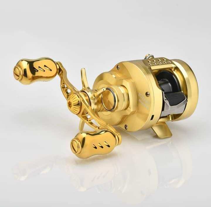 Tay quay độ máy ngang Shimano