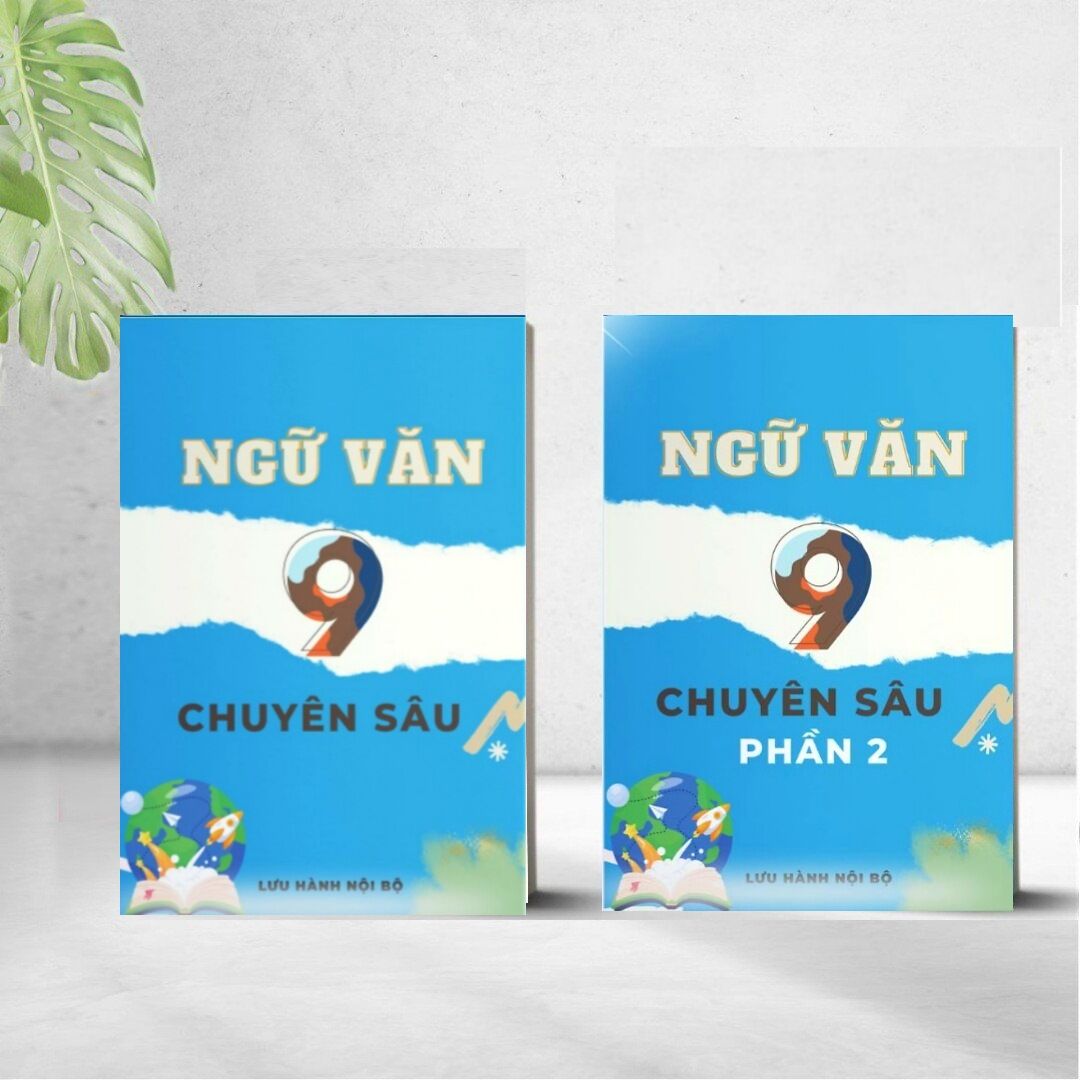 Combo 2 cuốn sổ tay ngữ văn 9 chuyên sâu