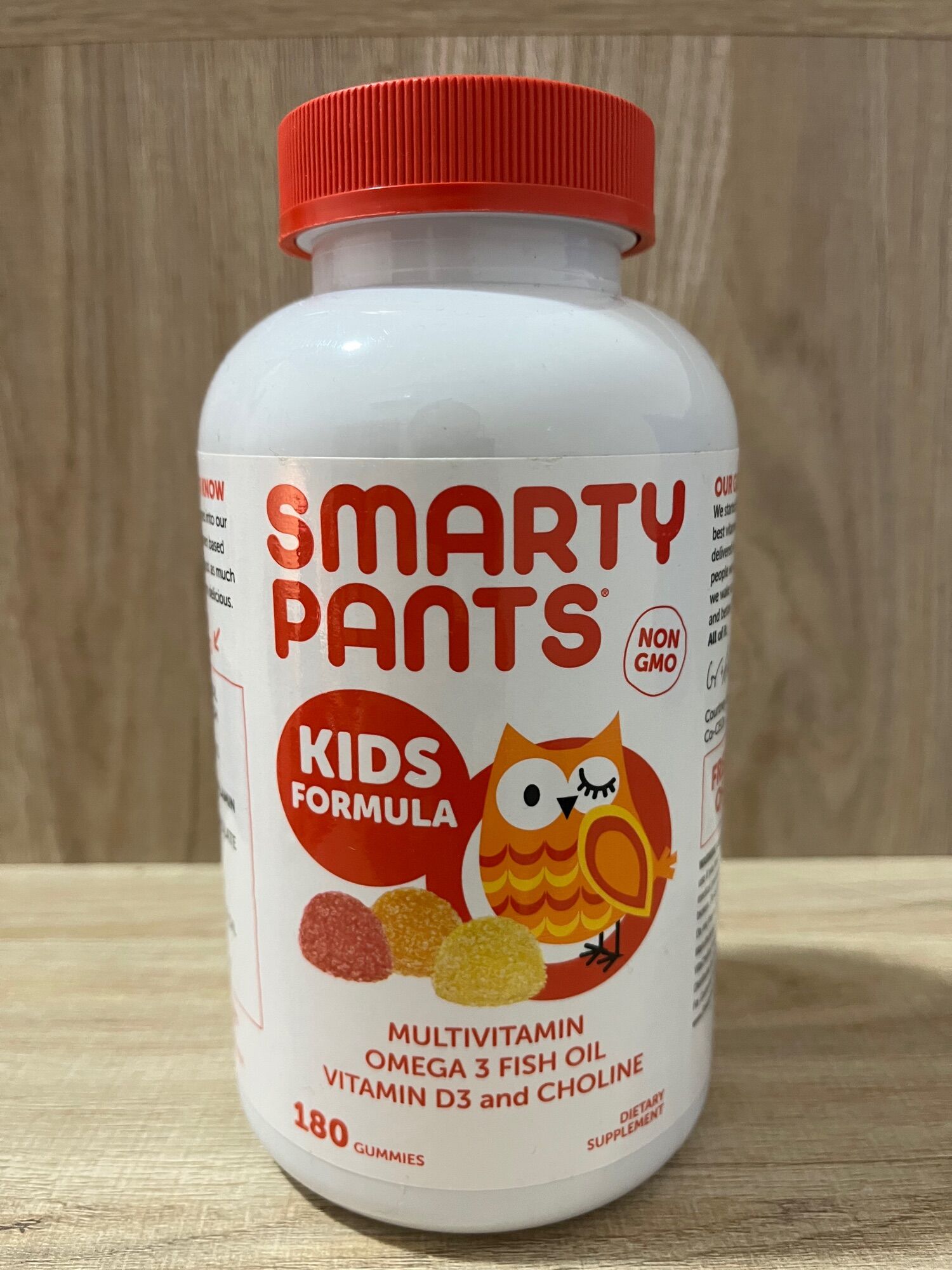 Kẹo dẻo Vitamin tổng hợp giúp trẻ thông minh Smarty Pants 180 viên