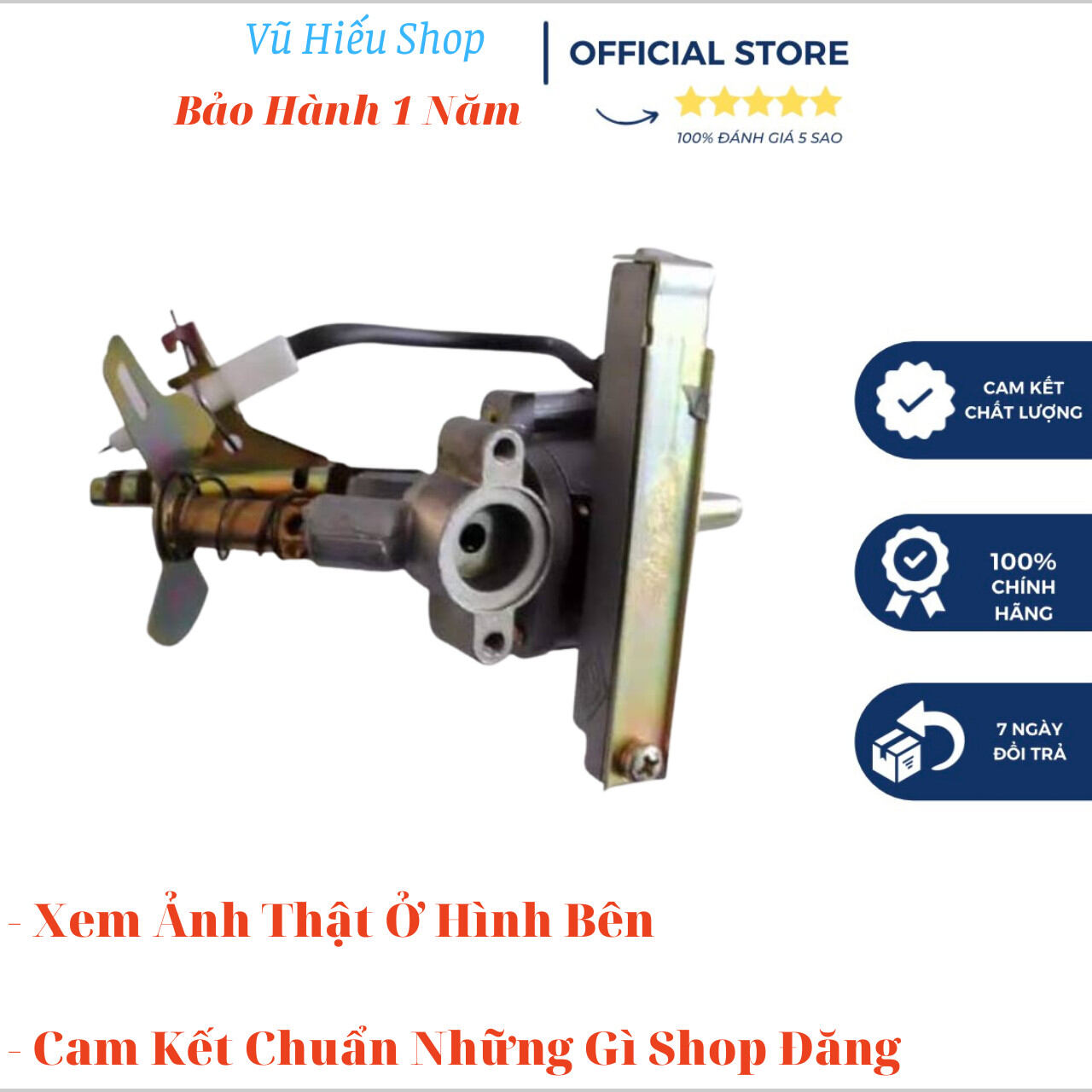Trọn Bộ Chế Hoà Khí Bếp Gas Dương Cao Cấp Dây Đánh Lửa Cực Mạnh Giá Rẻ Cam Kết Uy Tín