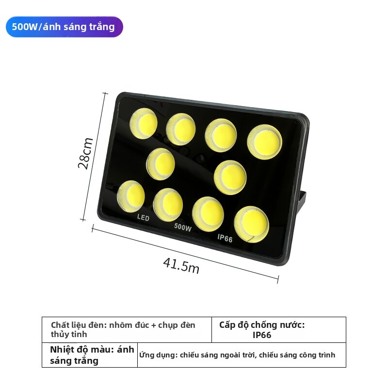 Đèn Pha Chống Nước Ngoài Trời