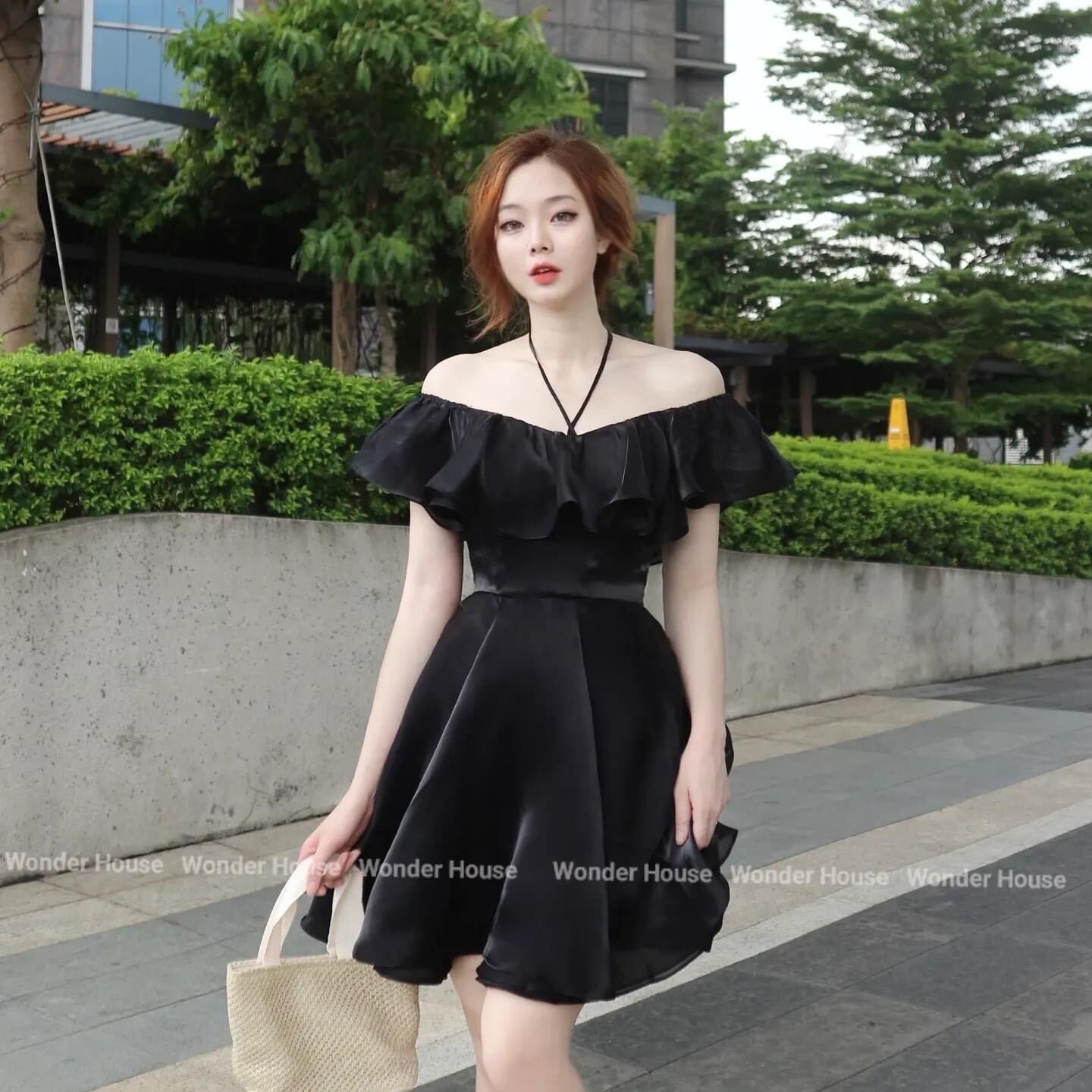 [Ảnh thật] 55-90kg Bigsize ĐẦM YẾM BẸT VAI