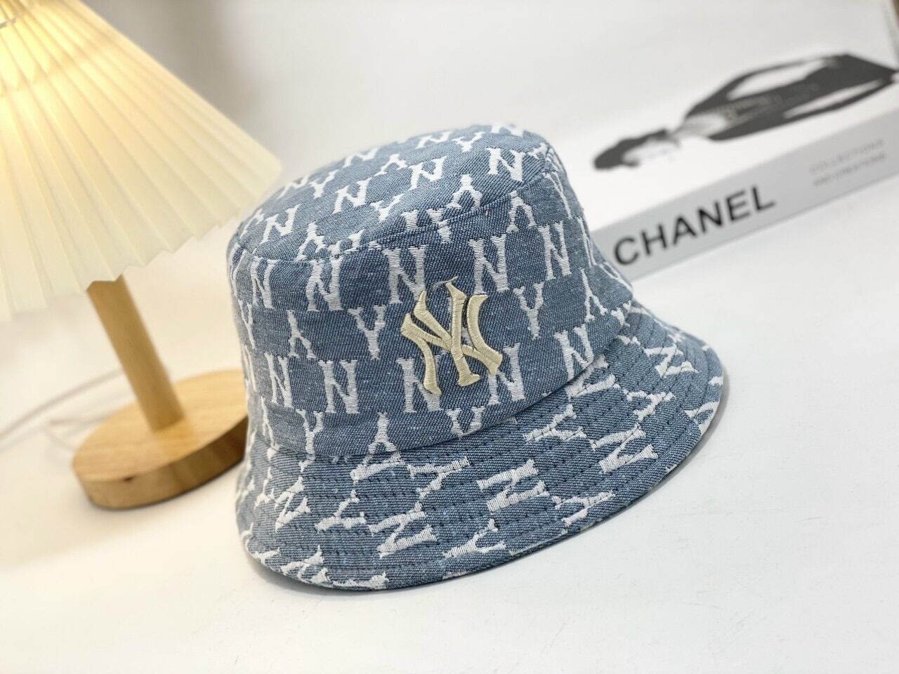 Mũ Mlb Bucket denim 3 màu Full Tag code