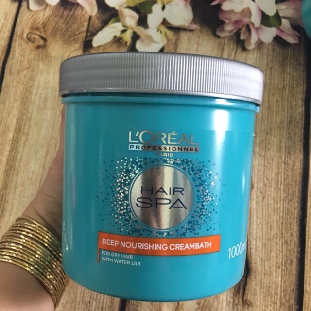 Hấp dầu chăm sóc tóc spa loreal 1000ml chính hãng.