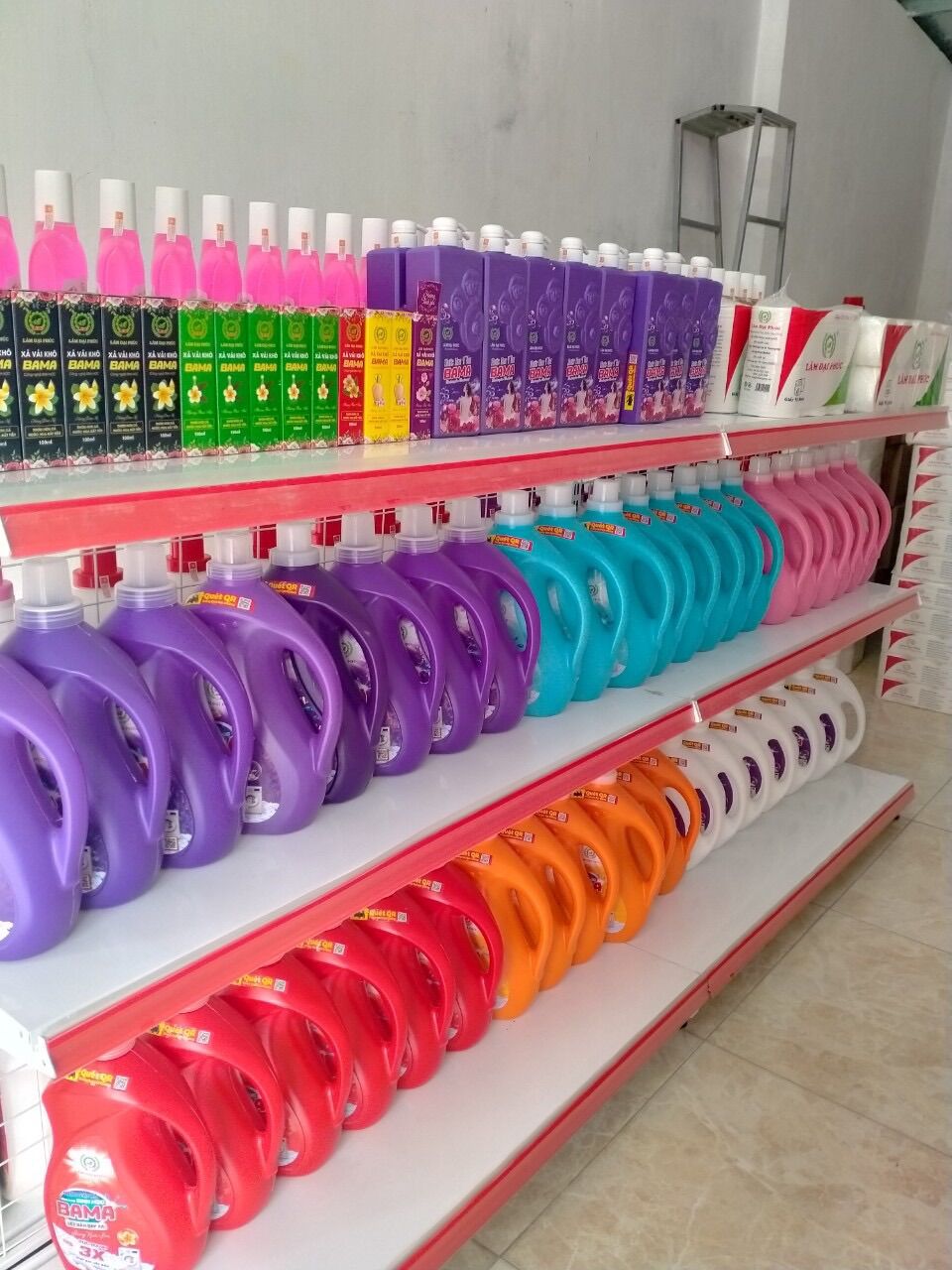NƯỚC GIẶT XẢ SINH HỌC - LÂM ĐẠI PHÚC ( hương hoa lâm đại phúc )