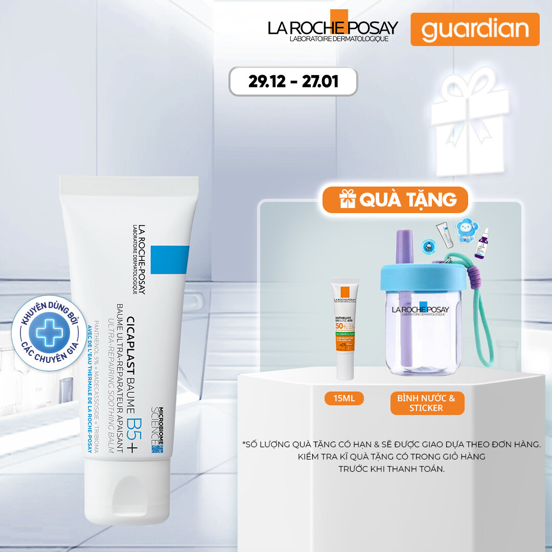  Kem Dưỡng Hỗ Trợ Làm Dịu & Phục Hồi Da La Roche-Posay Cicaplast Baume B5+ 40Ml 