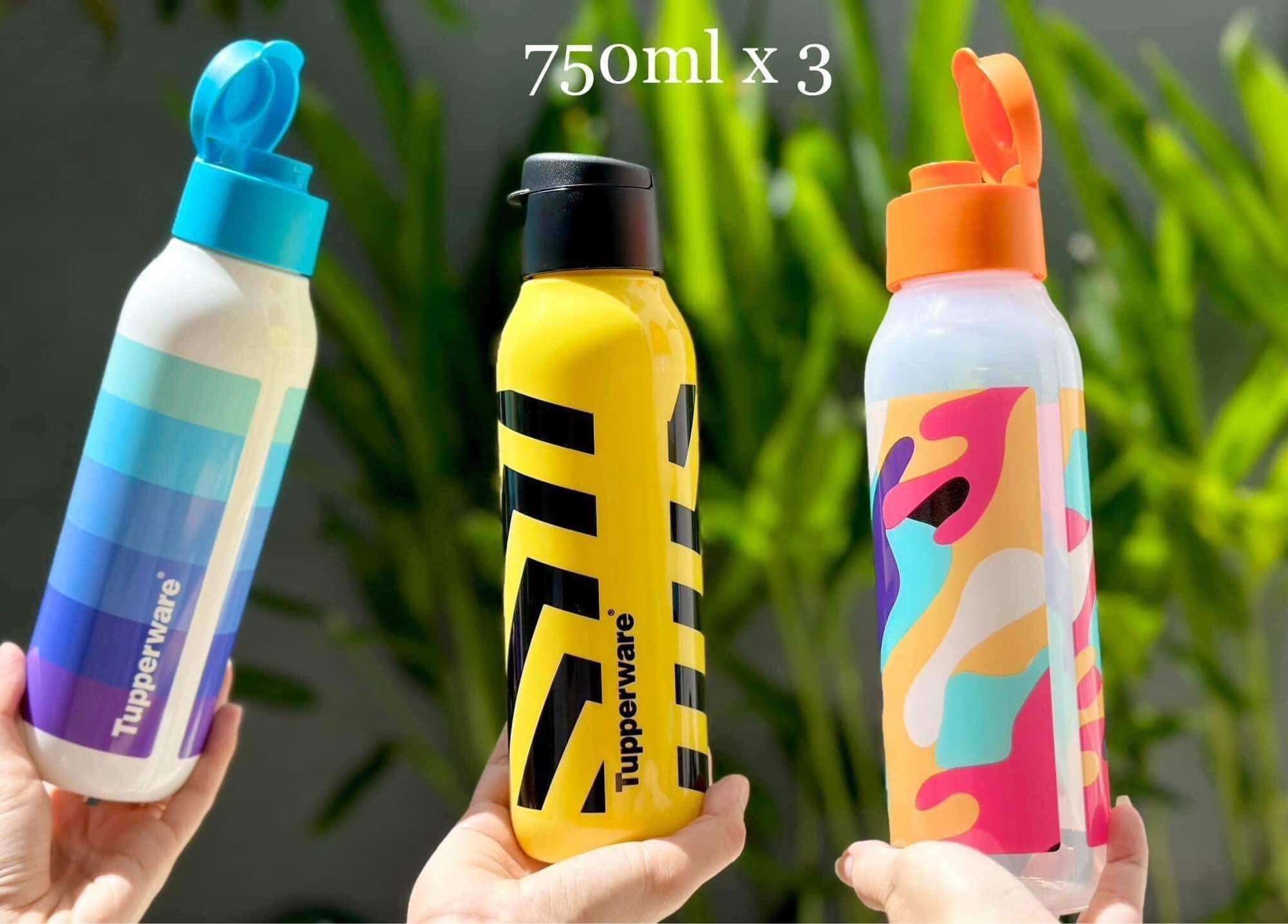 [HCM]Bình Nước Tupperware Eco Bottle Fancy 750ml