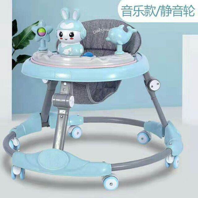 Xe tròn tập đi cho bé kết hợp bàn ăn dặm