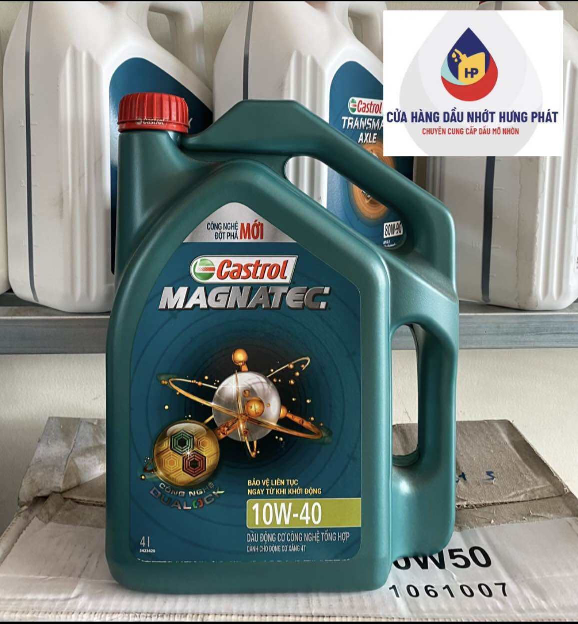 Dầu nhớt CASTROL MAGNATEC 10W-40 4L