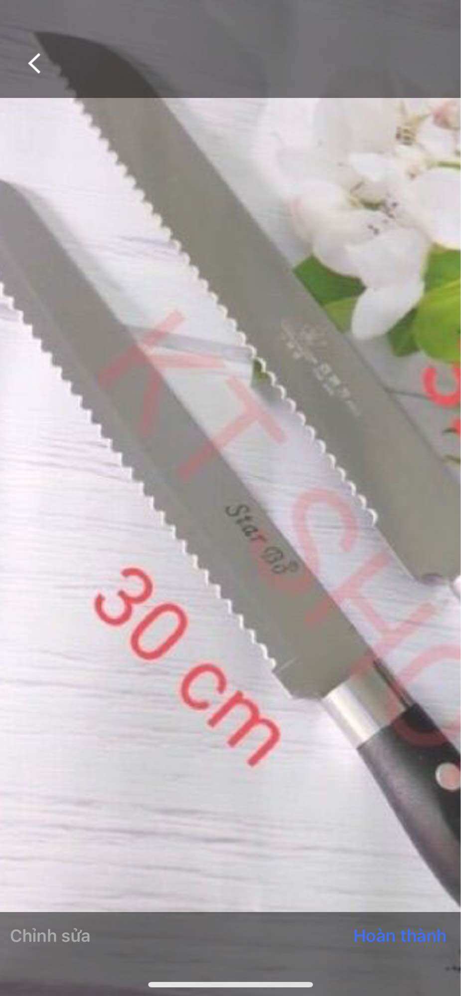 Dao răng cưa cắt bánh mì