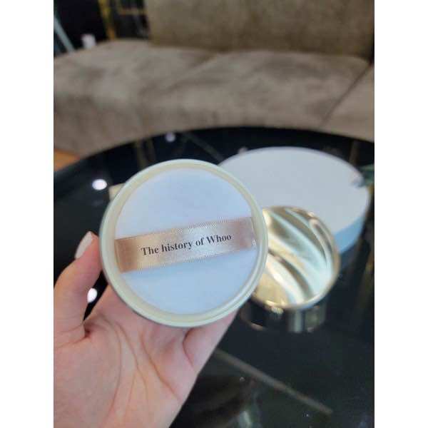 [MẪU MỚI NHẤT] Phấn Phủ Whoo vàng dạng bột siêu mịn Whoo Luxury Luminous Powder