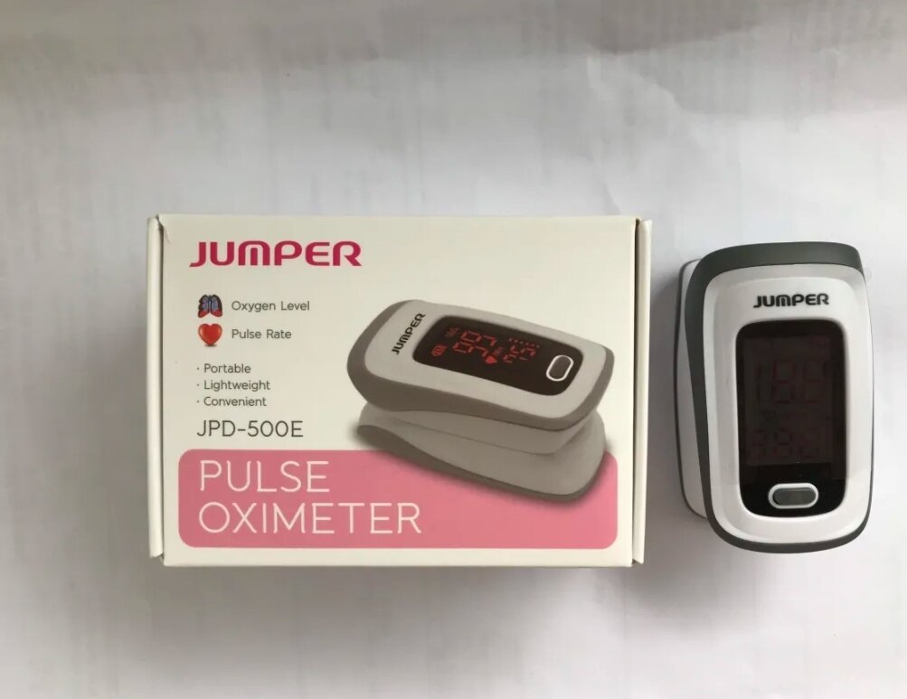 Máy đo nồng độ oxi Spo2 chính hãng jumper JPD 500 e có bảo hành