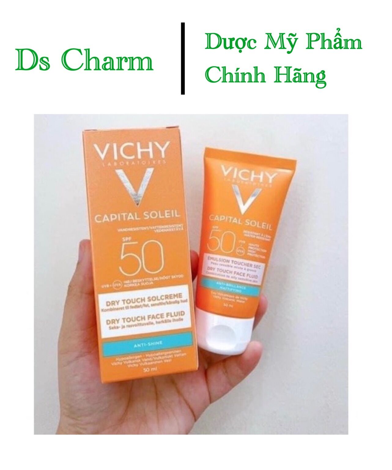 Cam kết Auth Kem chống nắng Vichy Pháp
