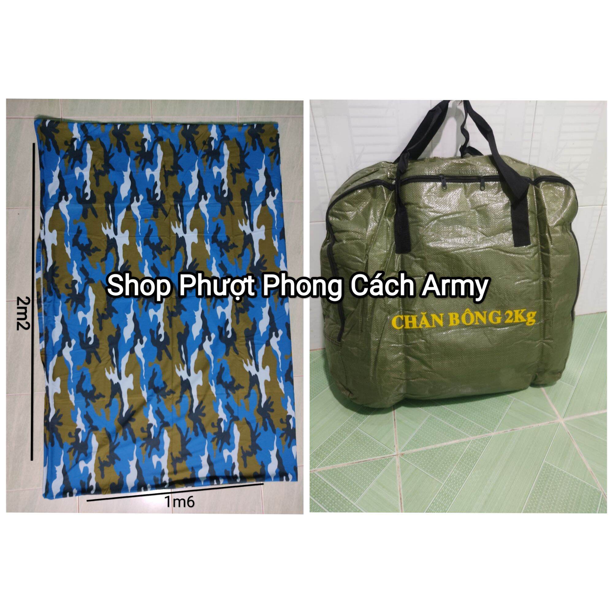 Combo Vỏ Chăn + Ruột Chăn Bông kích thước 1m6x2m2