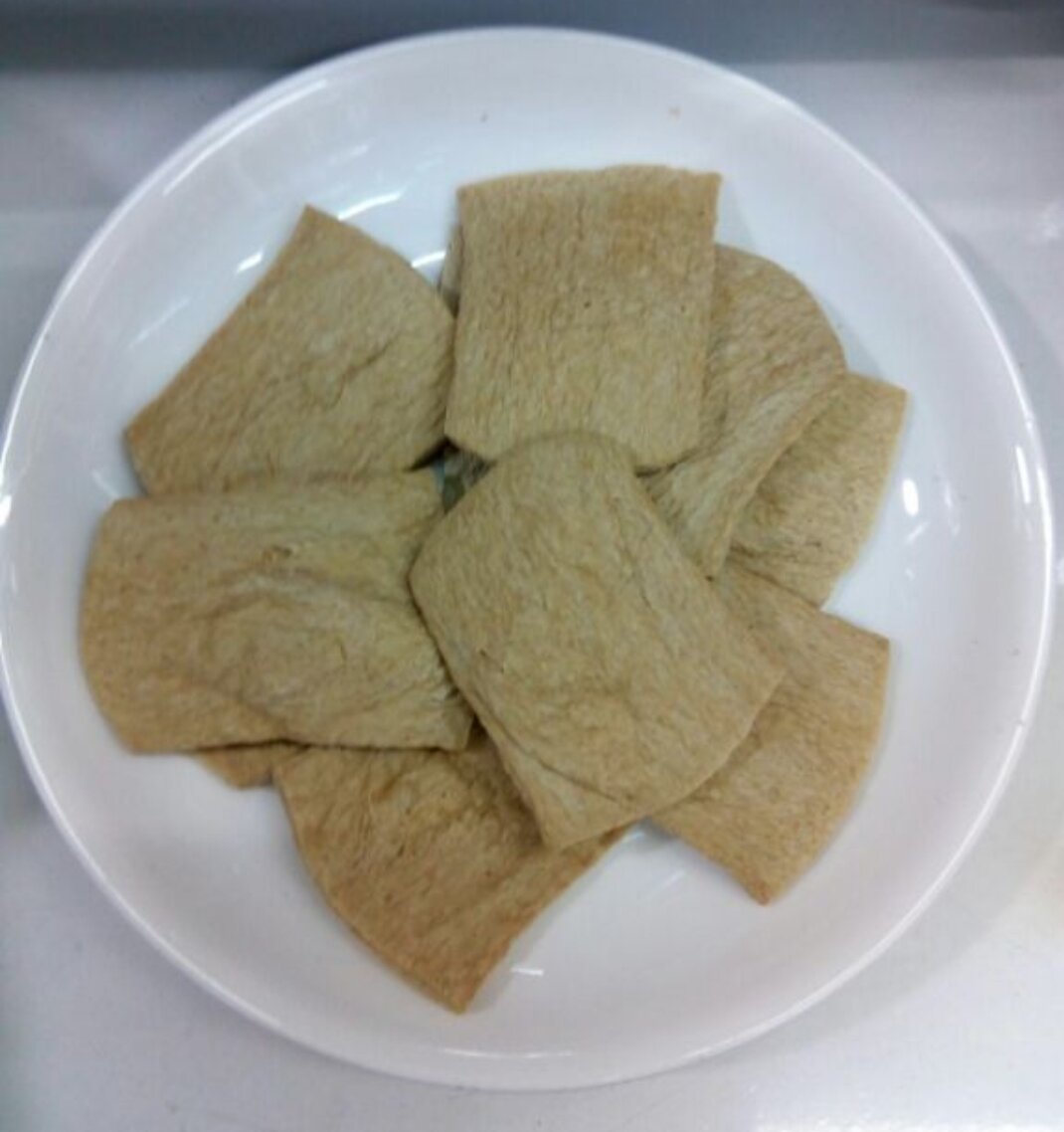 SƯỜN NON CHAY AMLA VÀNG LÁT LỚN 1KG ( ĐẬU NÀNH)