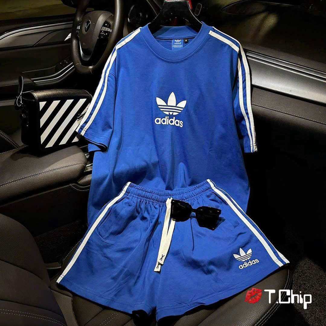 SÉT BỘ NỮ NGẮN THUN COTTON THÊU CAO CẤP