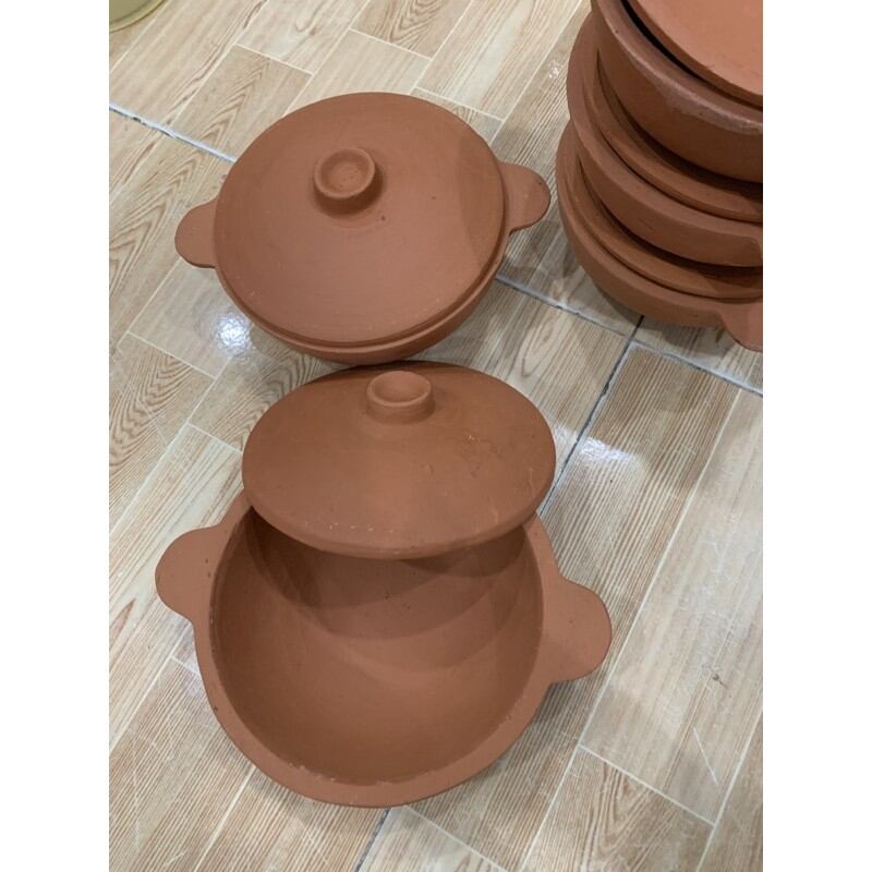 Nồi đất kho quẹt 15cm