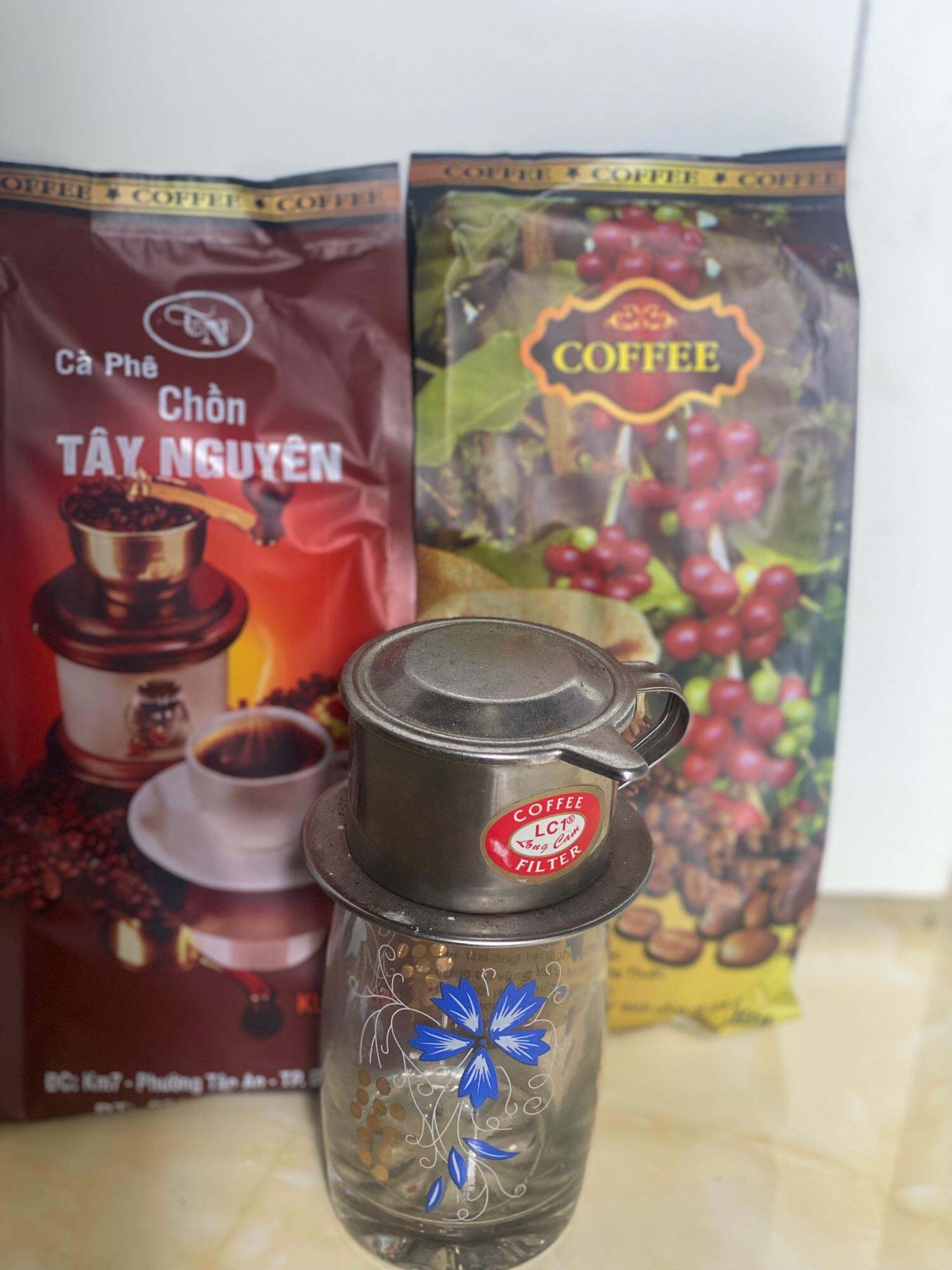 CÀ PHÊ GÓI NÂU[ CÀ PHÊ CHỒN TÂY NGUYÊN PHA TRUYỀN THỐNG] 1GÓI 500GR GIÁ HẤP DẪN-ĐẶC SẢN TÂY NGUYÊN THƠM NGON HẢO HẠNG