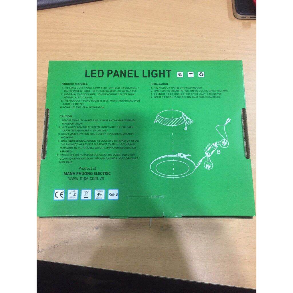 0ĐÈN LED ÂM TRẦN 9W -MPE