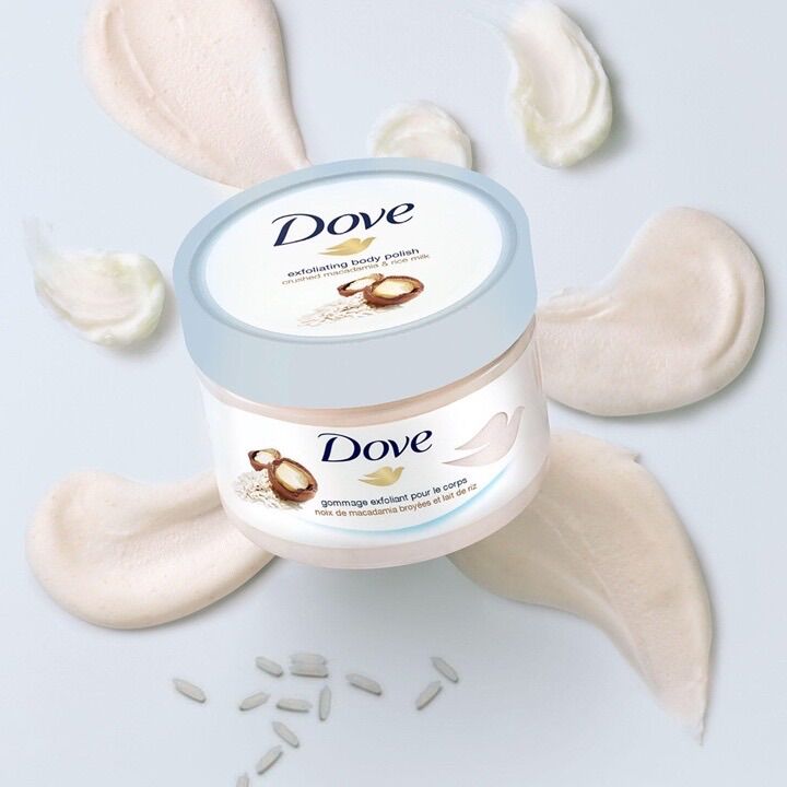 Tẩy da chết toàn thân Dove 225ml